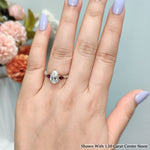 Load image into Gallery viewer, 2.21 Ct. Pear Lab Diamond 3 Stone Engagement Ring 14K Gold