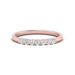 Load image into Gallery viewer, 0.20 - 1.50 Carat Lab Grown Shared Prong 7 Stone Diamond Ring For Women 14k Gold
