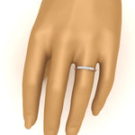 Load image into Gallery viewer, 0.20 - 1.50 Carat Lab Grown Shared Prong 7 Stone Diamond Ring For Women 14k Gold
