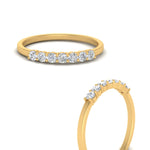 Load image into Gallery viewer, 0.20 - 1.50 Carat Lab Grown Shared Prong 7 Stone Diamond Ring For Women 14k Gold
