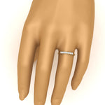 Load image into Gallery viewer, 0.20 - 1.50 Carat Lab Grown Shared Prong 7 Stone Diamond Ring For Women 14k Gold
