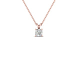 Load image into Gallery viewer, 0.25 Ctw To 1 Ctw Asscher Lab Diamond Solitaire Pendant For Women 14K Gold
