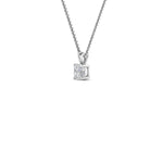 Load image into Gallery viewer, 0.25 Ctw To 1 Ctw Cushion  Lab Diamond Solitaire Pendant For Women 14K Gold
