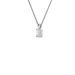 Load image into Gallery viewer, 0.25 Ctw To 1 Ctw Emerald Lab Diamond Solitaire Pendant For Women 14K Gold
