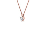 Load image into Gallery viewer, 0.25 Ctw To 1 Ctw Heart Lab Diamond Solitaire Pendant For Women 14K Gold
