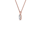 Load image into Gallery viewer, 0.25 Ctw To 1 Ctw Marquise Lab Diamond Solitaire Pendant For Women 14K Gold

