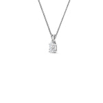 Load image into Gallery viewer, 0.25 Ctw To 1 Ctw Pear Lab Diamond Solitaire Pendant For Women 14K Gold

