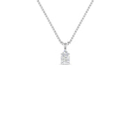 0.25 Ctw To 1 Ctw Pear Lab Diamond Solitaire Pendant For Women 14K Gold