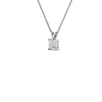 Load image into Gallery viewer, 0.25 Ctw To 1 Ctw Princess Lab Diamond Solitaire Pendant For Women 14K Gold
