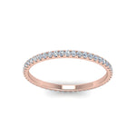 Load image into Gallery viewer, 0.25 Carat Round Cut Lab Grown Eternity Wedding Band For Women 14k Gold
