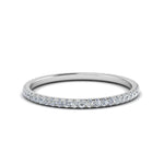 Load image into Gallery viewer, 0.25  Carat Round Cut Lab Grown Eternity Wedding Band For Women 14k Gold

