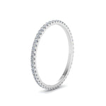 Load image into Gallery viewer, 0.25  Carat Round Cut Lab Grown Eternity Wedding Band For Women 14k Gold

