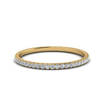 Load image into Gallery viewer, 0.25 Carat Round Cut Lab Grown Eternity Wedding Band For Women 14k Gold
