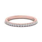 Load image into Gallery viewer, 0.30 Carat Lab Grown Petite Micropave Diamond Wedding Ring For Women 14K Gold

