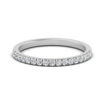 Load image into Gallery viewer, 0.30  Carat Lab Grown Petite Micropave Diamond Wedding Ring For Women 14K Gold

