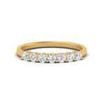 Load image into Gallery viewer, 0.20 - 1.50 Carat Lab Grown Shared Prong 7 Stone Diamond Ring For Women 14k Gold
