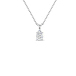 Load image into Gallery viewer, Pear Lab Diamond Solitaire Pendant For Women 14K Gold
