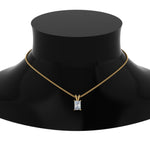 Load image into Gallery viewer, 0.25 Ctw To 1 Ctw Radiant Lab Diamond Solitaire Pendant For Women 14K Gold

