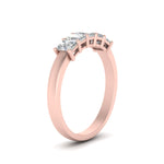 Load image into Gallery viewer, 0.50 To 5 Ct Radiant Cut Five Stone Wedding Band 14k Gold
