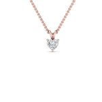 Load image into Gallery viewer, Heart Lab Diamond Solitaire Pendant For Women

