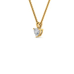 Load image into Gallery viewer, Heart Lab Diamond Solitaire Pendant For Women
