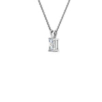 Load image into Gallery viewer, 0.25 Ctw To 1 Ctw Radiant Lab Diamond Solitaire Pendant For Women 14K Gold
