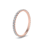 Load image into Gallery viewer, 0.25 - 5 Carat Round Cut Lab Grown Eternity Wedding Band For Women 14k Gold
