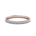 Load image into Gallery viewer, 0.25 - 5 Carat Round Cut Lab Grown Eternity Wedding Band For Women 14k Gold
