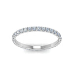 Load image into Gallery viewer, 0.50 Carat Round Cut Lab Grown Eternity Wedding Band For Women 14k Gold
