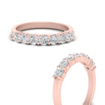 Load image into Gallery viewer, 0.20 - 1.50 Carat Lab Grown Shared Prong 7 Stone Diamond Ring For Women 14k Gold
