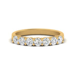 Load image into Gallery viewer, 0.20 - 1.50 Carat Lab Grown Shared Prong 7 Stone Diamond Ring For Women 14k Gold
