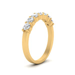 Load image into Gallery viewer, 0.20 - 1.50 Carat Lab Grown Shared Prong 7 Stone Diamond Ring For Women 14k Gold
