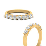 Load image into Gallery viewer, 0.20 - 1.50 Carat Lab Grown Shared Prong 7 Stone Diamond Ring For Women 14k Gold
