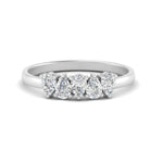 Load image into Gallery viewer, Knife Edge Solitaire Lab Diamond Ring 14K Gold
