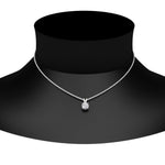 Load image into Gallery viewer, Round Cut Lab Diamond 4 Prong Solitaire Pendant For Women

