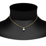Load image into Gallery viewer, Round Cut Lab Diamond 4 Prong Solitaire Pendant For Women
