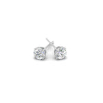 Load image into Gallery viewer, 0.25 To 5 Carat Lab Diamond Round Stud Earring 14K Gold
