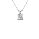 Load image into Gallery viewer, Asscher Lab Diamond Solitaire Pendant For Women 14K Gold
