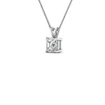 Load image into Gallery viewer, Asscher Lab Diamond Solitaire Pendant For Women 14K Gold
