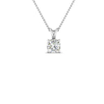 Load image into Gallery viewer, Cushion Lab Diamond Solitaire Pendant For Women 14K Gold
