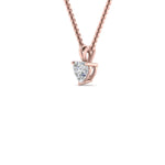 Load image into Gallery viewer, Heart Lab Diamond Solitaire Pendant For Women

