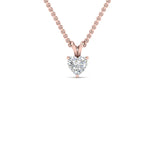 Load image into Gallery viewer, Heart Lab Diamond Solitaire Pendant For Women
