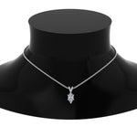 Load image into Gallery viewer, Marquise Lab Diamond Solitaire Pendant For Women 14K Gold

