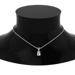 Load image into Gallery viewer, Pear Lab Diamond Solitaire Pendant For Women 14K Gold
