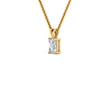 Load image into Gallery viewer, 0.25 Ctw To 1 Ctw Radiant Lab Diamond Solitaire Pendant For Women 14K Gold
