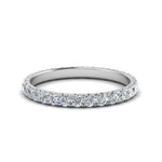 Load image into Gallery viewer, 0.25 - 5 Carat Round Cut Lab Grown Eternity Wedding Band For Women 14k Gold
