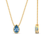 Load image into Gallery viewer, 1-carat-bezel-pear-water-drop-vivid-blue-solitaire-pendant-in-yellow-gold-fdpd10538pegvblueangle2-1.00ct-nl-yg_bc790451-854d-404c-9ede-6116ab94778a.jpg?v=1787819662