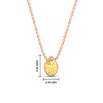 Load image into Gallery viewer, 1-carat-bezel-pear-water-drop-vivid-yellow-solitaire-pendant-in-rose-gold-fdpd10538pegvyellowangle1-1.00ct-nl-rg-hw_153207da-359e-4f78-a36e-37b0bcaae061.jpg?v=1787819661