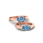Load image into Gallery viewer, 1-carat-blue-lab-grown-diamond-marquise-cut-huggie-hoop-earrings-in-rose-gold-fdear11842mqgvblueangle5-1.00ct-nl-rg.jpg?v=1792994450