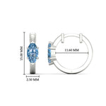 Load image into Gallery viewer, 1-carat-blue-lab-grown-diamond-marquise-cut-huggie-hoop-earrings-in-white-gold-fdear11842mqgvblueangle3-1.00ct-nl-wg-hw.jpg?v=1792994450